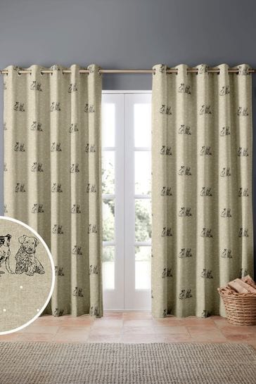 Emily Bond Natural Millie Made to Measure Curtains