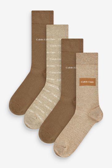 Calvin Klein Mens Socks 4 Pack