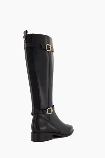 Dune wide fit knee high boots shop
