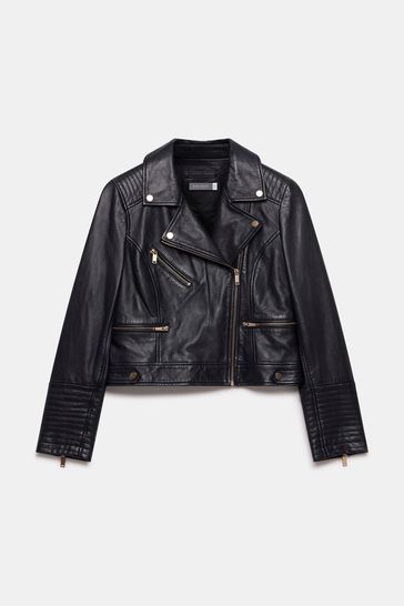 Mint velvet leather jacket online