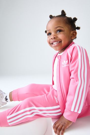Buy adidas Originals Pink SST Tracksuit from Next Croatia