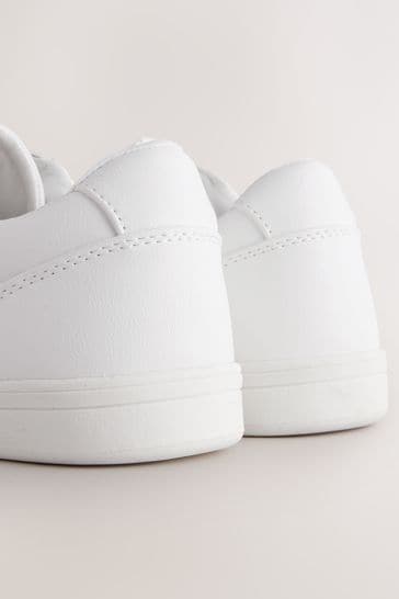 White Smart Casual Trainers