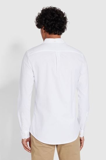Farah brewer long sleeve shirt top