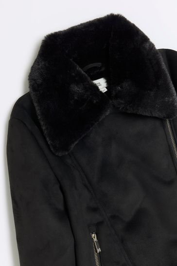 Buy River Island Avaitor Girls Jacket bei Next Deutschland
