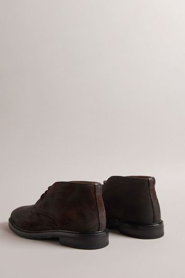 Ted baker top black suede boots