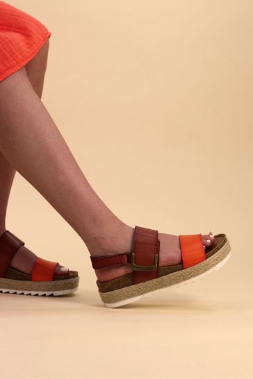 Deanna leather sandal top