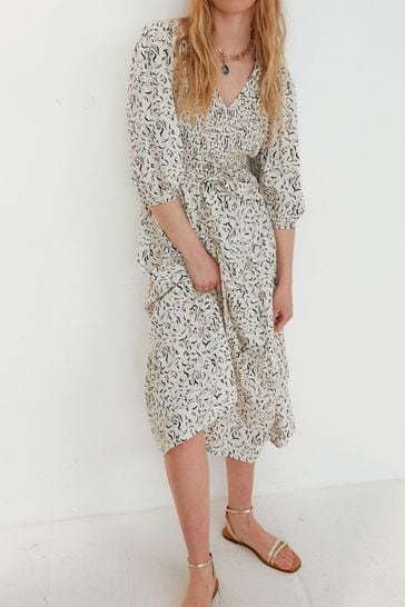 Oliver bonas cheap white dress