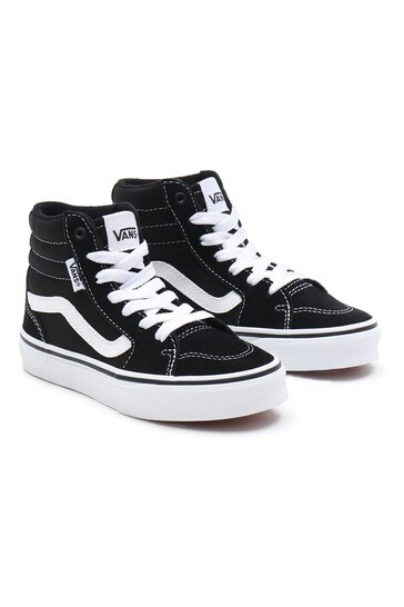 High top vans youth top