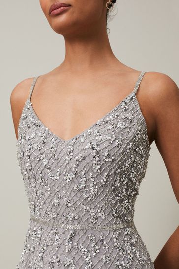 Phase eight shop silver dress