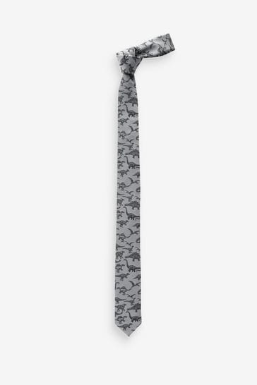 Grey Character Tie (1-16yrs)