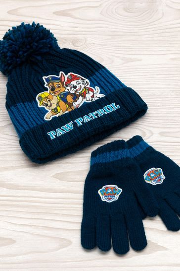 Paw patrol shop hat and mittens