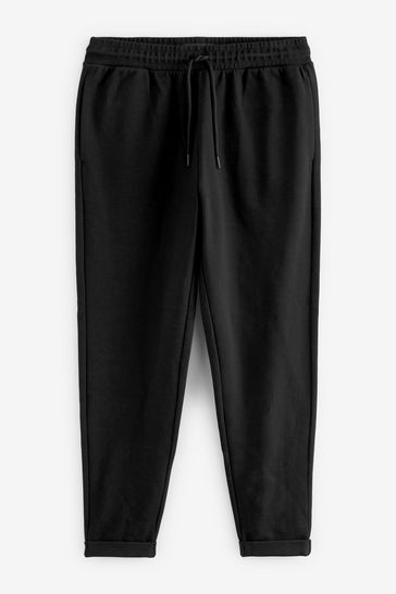 Mens black shop tapered joggers
