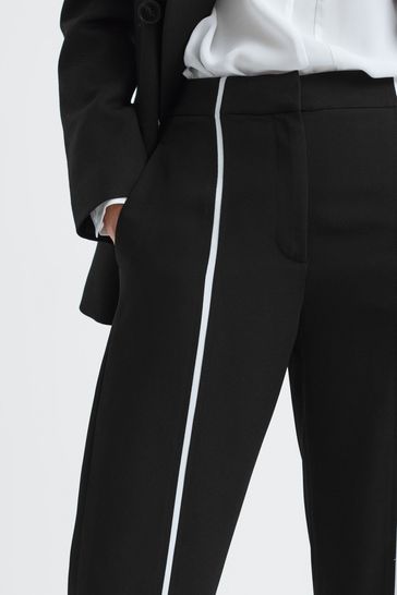 H&m side stripe trousers discount