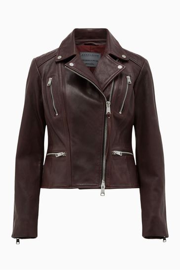 Allsaints catch biker jacket store