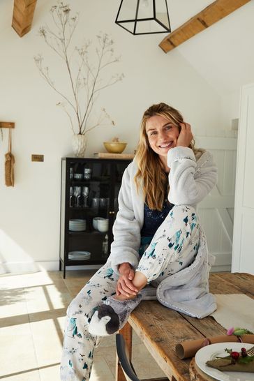 Buy FatFace Natural Cora Star Gazer Pyjama Trousers from Next Slovenia