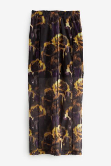 Mesh skirt sales yellow