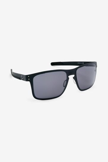 Gafas de sol negras con lentes polarizadas cuadradas Fives de Oakley®