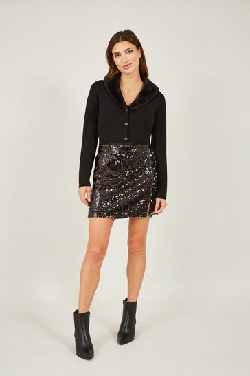 Buy Yumi Bolero with Detachable Fur Collar from Next Netherlands