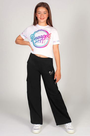 Pineapple Girls Logo Crop T Shirt