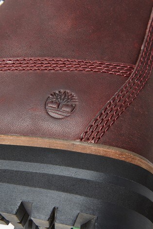 timberland london square burgundy