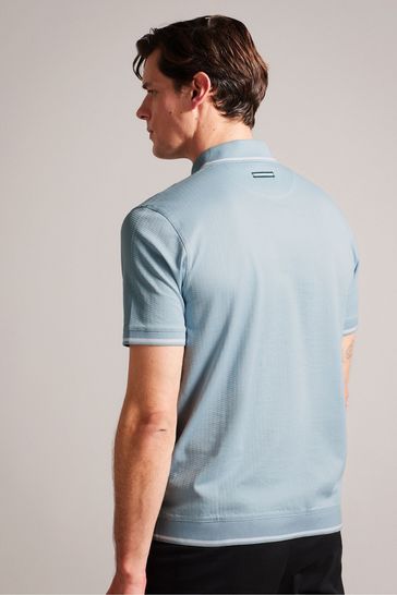 Ted baker textured outlet polo