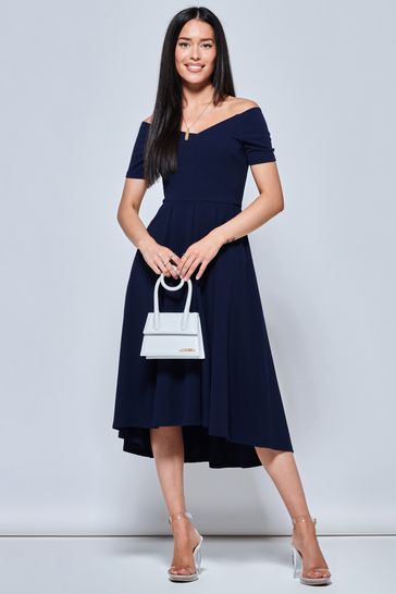 Jolie Moi Lenora Fit & Flare Midi Dress