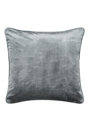 Helena Springfield Steel Grey Velvet Escala Cushion