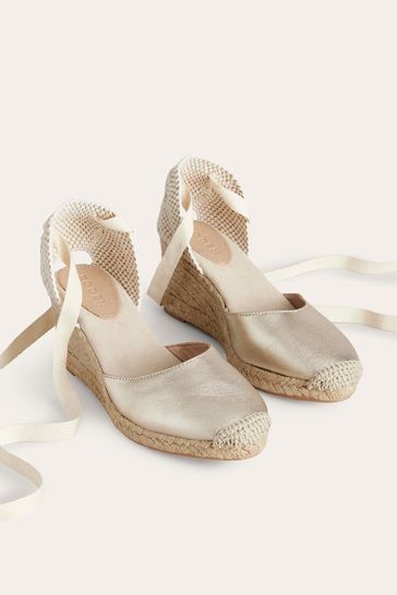 Cassie top espadrille wedges