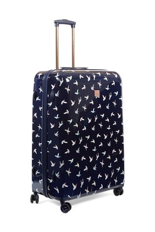 Oasis Hummingbird Print Large Suitcase
