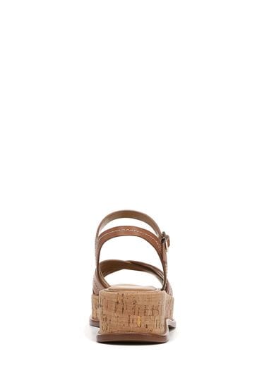 Calvin klein rikki leather cross strap sandals hot sale