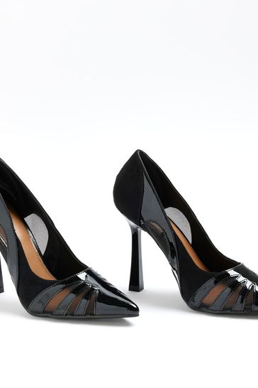 Cut out sale court shoes