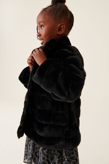 Next velvet puffer best sale coat
