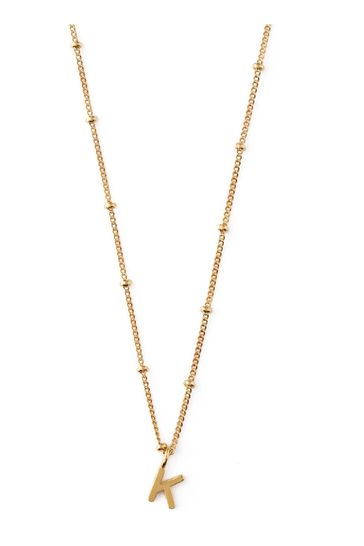 Orelia store initial necklace