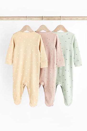Baby discount cotton sleepsuits