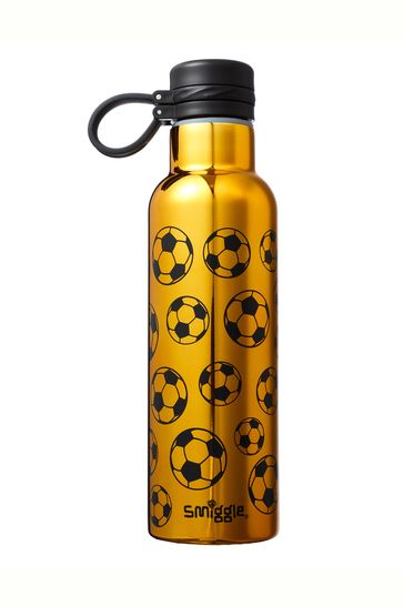 Smiggle Gold Sports Stainless Steel Drink Bottle