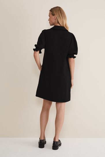 Buy Phase Eight Black Zip Candice Mini Dress from Next Kuwait