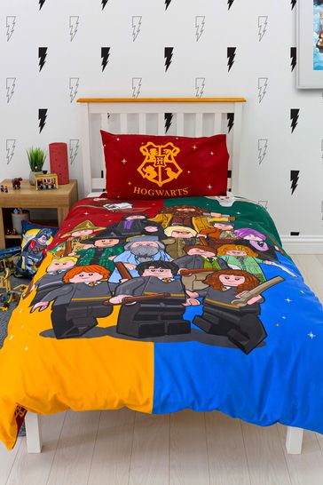 Buy Character Red Lego Harry Potter Single Duvet Set from Next USA