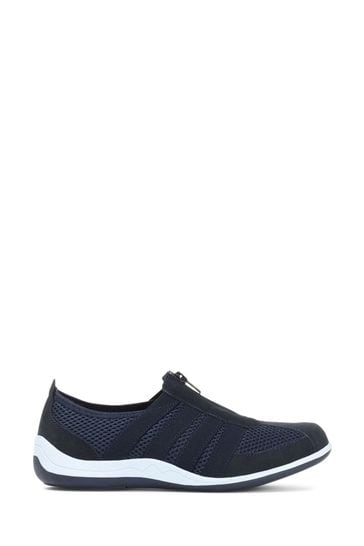 Buy Pavers Ladies Casual Zip Up Trainers Next