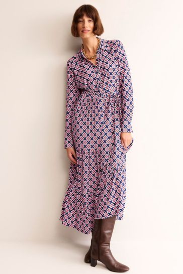 Boden red shirt dress best sale