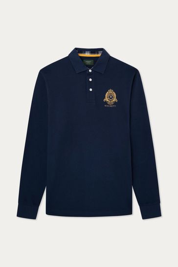 Hackett london rugby shirts clearance