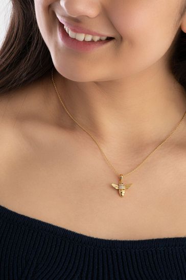 Beaverbrooks bee necklace sale