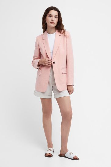 Barbour blazer Pink new arrivals