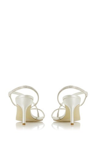 ivory barely there heels