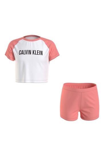 Calvin klein on sale girls shorts