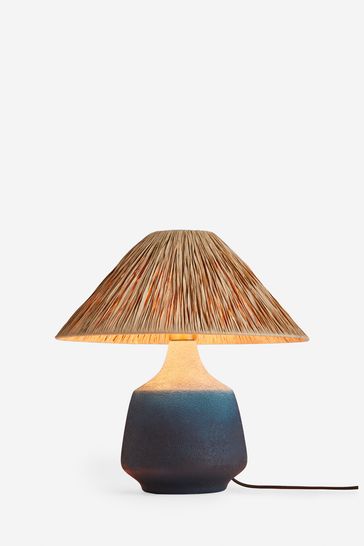 French Connection Blue Ombre Gamagara Table Lamp