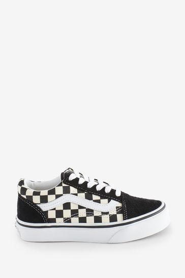 Vans Boys Old Skool Check Trainers