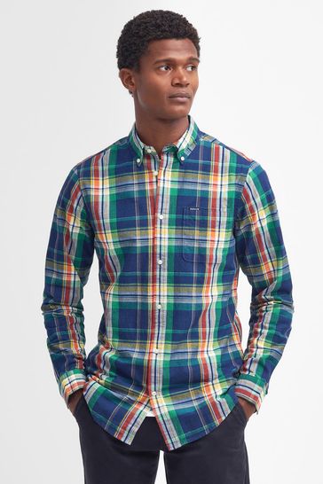 Barbour® Blue Warwick Highland Check Shirt