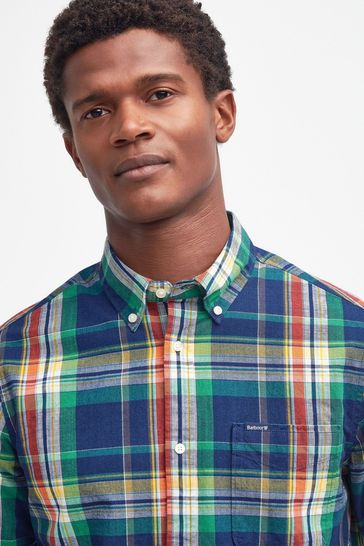 Buy Barbour Blue Warwick Highland Check Shirt from Next United