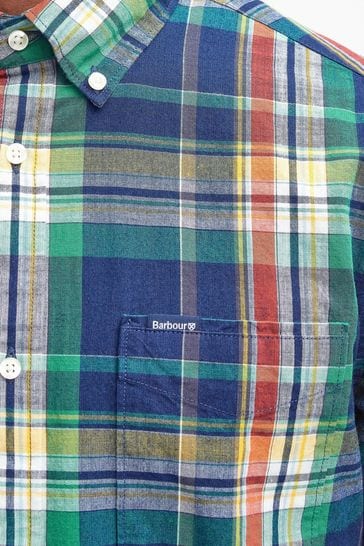 Buy Barbour Blue Warwick Highland Check Shirt from Next United