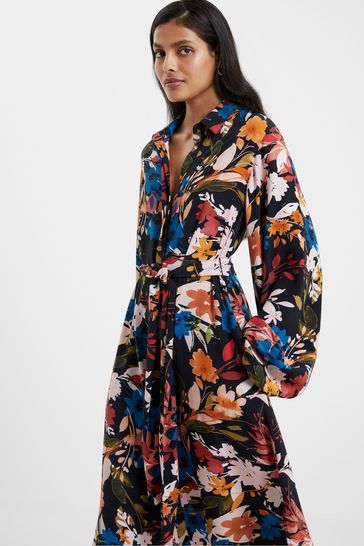 Buy French Connection Brook Delphine Black Shirt Dress from Next Croatia